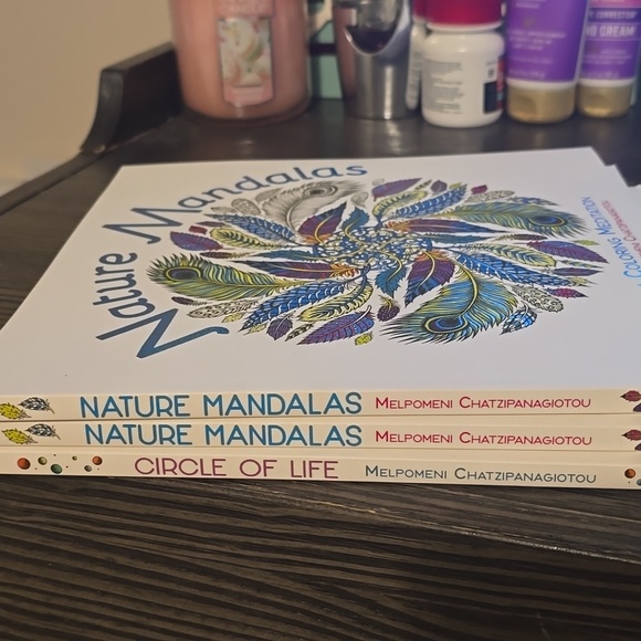 Nature Mandalas and Circle of Life Coloring Books - Picture 8 of 8